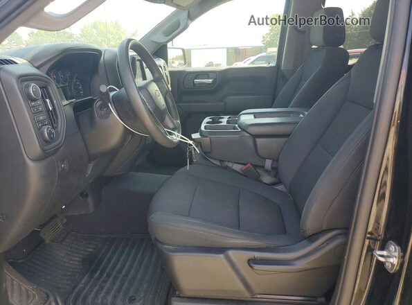1GCRYBEK0MZ224134 2021 CHEVROLET SILVERADO Black Vista del salpicadero