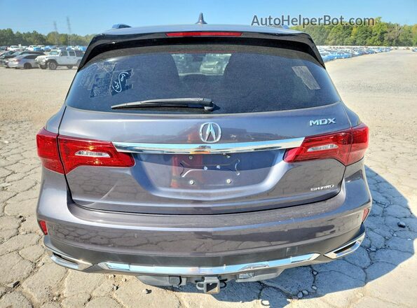 5FRYD4H8XHB041210 2017 ACURA MDX Серый Вид салона спереди