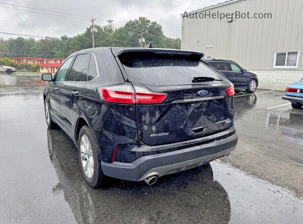 2FMPK4K99LBB35682 2020 FORD EDGE Black Հետևի աջ