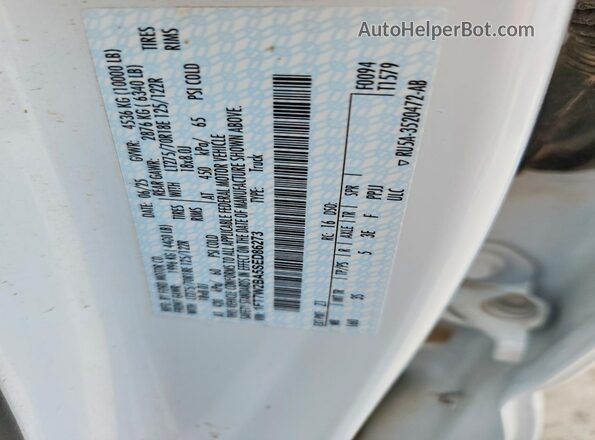 1FT7W2BA5SED86273 2025 FORD F250 White Widok naklejki z numerem VIN