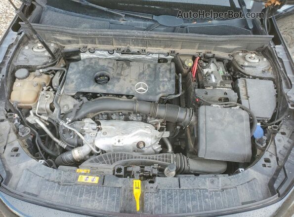 W1N4M4GB2MW080563 2021 MERCEDES-BENZ GLB-CLASS Black Widok komory silnika
