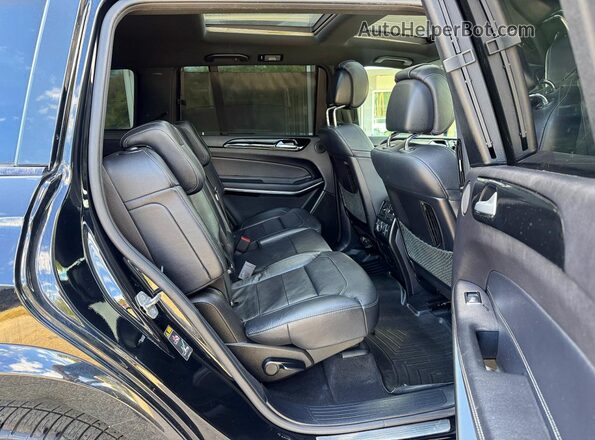 4JGDF7DE4JB117872 2018 MERCEDES-BENZ GLS-CLASS Black Front interior view