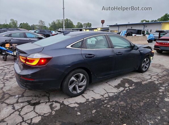 19XZE4F1XKE002574 2019 HONDA INSIGHT Black წინა მარჯვენა