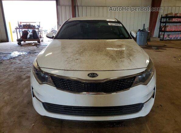 5XXGT4L30GG003458 2016 KIA OPTIMA White Հետևի տեսք