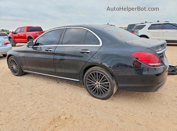 55SWF8DB8LU322859 2020 MERCEDES-BENZ C Black Задня права чверть