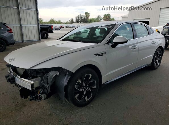 KMHL64JA9SA503237 2025 HYUNDAI SONATA White უკანა მარცხენა