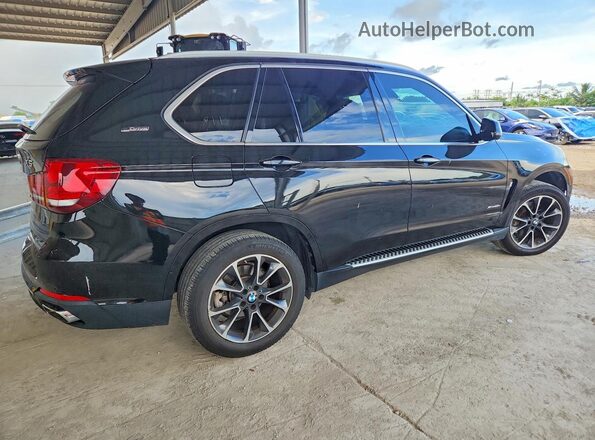 5UXKT0C39H0V96628 2017 BMW X5 Черный Передняя правая четверть