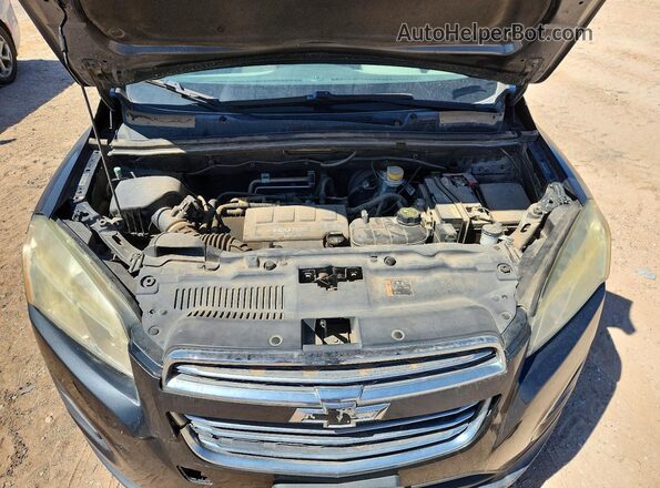 3GNCJKSB1GL158775 2016 CHEVROLET TRAX Gray Widok komory silnika