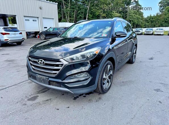 KM8J3CA25GU149712 2016 HYUNDAI TUCSON Black Tył lewy