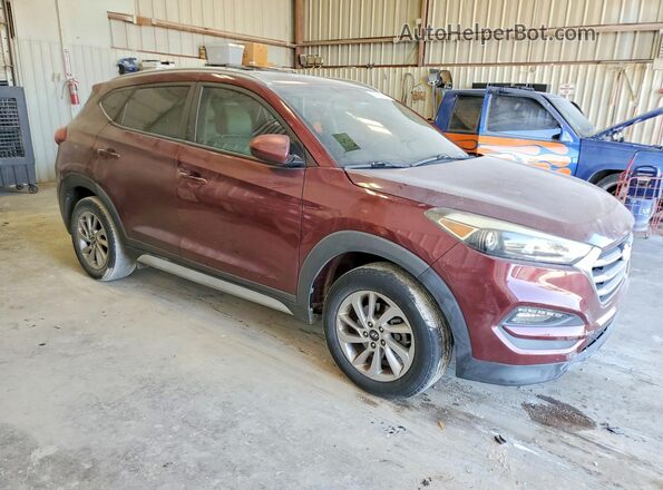KM8J33A47JU655146 2018 HYUNDAI TUCSON Maroon Vista frontal