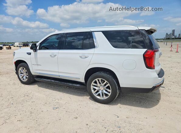 1GKS1BKT6NR188927 2022 GMC YUKON White Trasero derecho