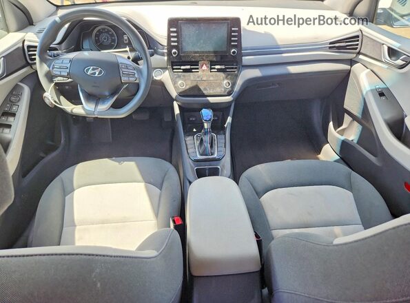 KMHC65LC3LU231787 2020 HYUNDAI IONIQ White Սարքավորումների վահանակի տեսք