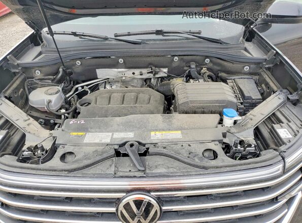 1V2WR2CAXSC566702 2025 VOLKSWAGEN ATLAS Black Vista del compartimento del motor