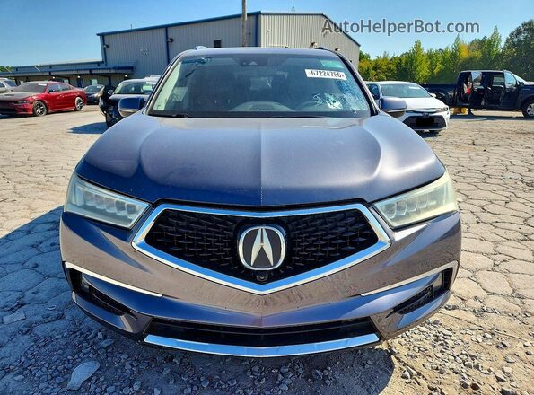 5FRYD4H8XHB041210 2017 ACURA MDX Серый Вид сзади
