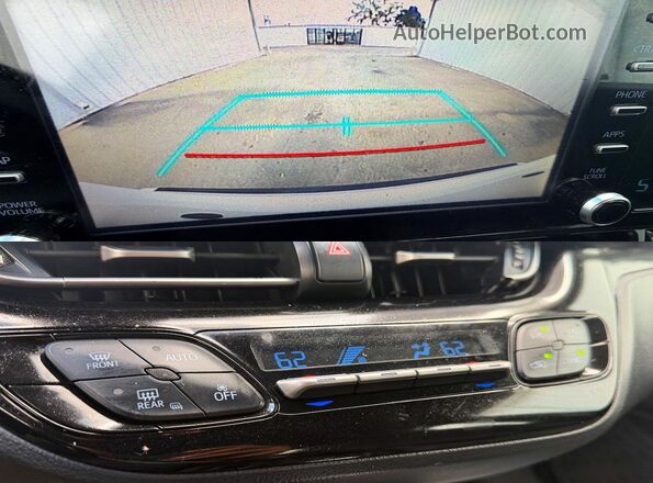 NMTKHMBX7KR098249 2019 TOYOTA C-HR Белый Вид наклейки с VIN-кодом