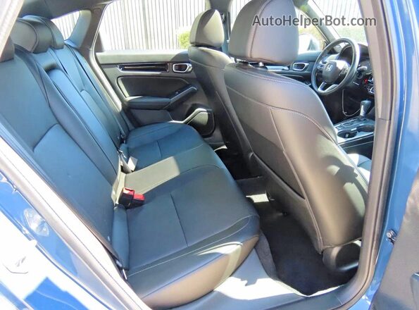 2HGFE4F85SH325565 2025 HONDA CIVIC Синий Вид салона спереди