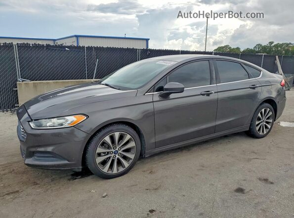 3FA6P0T97KR239778 2019 FORD FUSION Gray უკანა მარცხენა