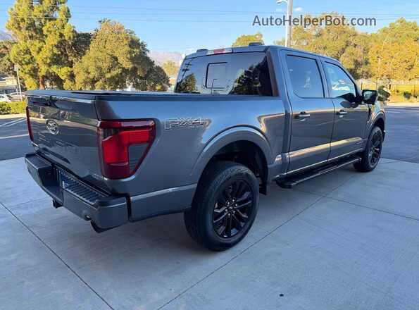 1FTFW3LD3SFB67378 2025 FORD F150 Gray Front view