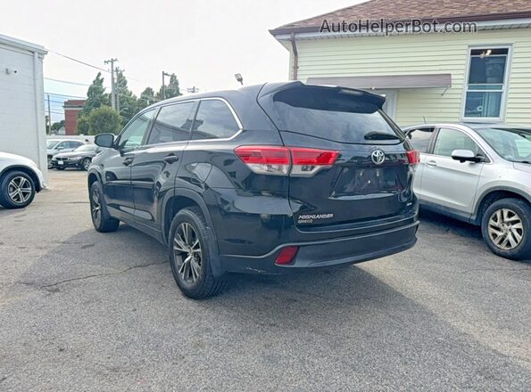 5TDBZRFH9JS904623 2018 TOYOTA HIGHLANDER Black წინა მარჯვენა
