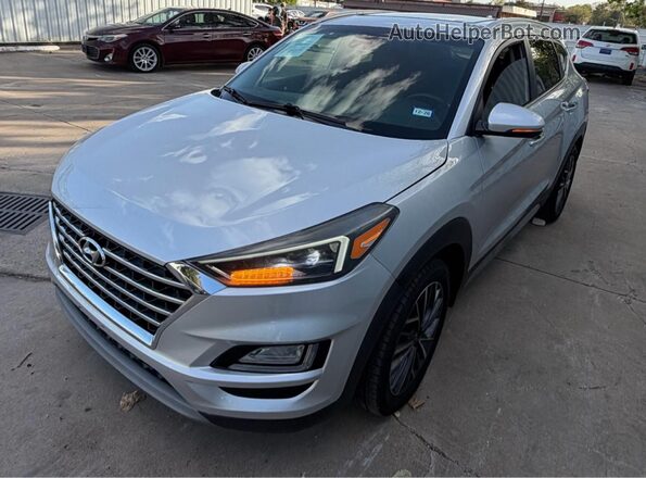 KM8J33AL4KU855359 2019 HYUNDAI TUCSON Серебряный Задняя правая четверть