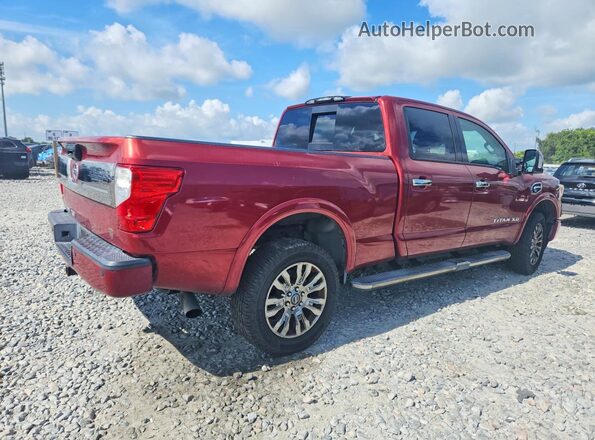 1N6BA1F24GN502525 2016 NISSAN TITAN Red Передня права чверть