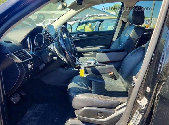4JGDF6EE1HA745980 2017 MERCEDES-BENZ GLS-CLASS Black Вид панелі приладів