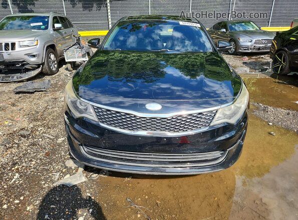 5XXGU4L3XHG135030 2017 KIA OPTIMA Black უკანა ხედი