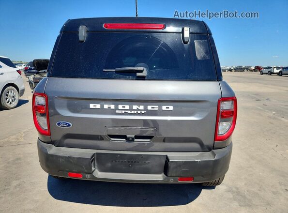 3FMCR9C65MRA72272 2021 FORD BRONCO Gray Widok wnętrza z przodu