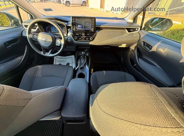 JTDEAMDE3NJ050019 2022 TOYOTA COROLLA Blue Rear seats view