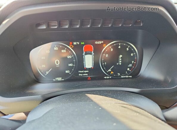 YV4102XK0J1196876 2018 VOLVO XC90 Silver Հետևի նստատեղերի տեսք