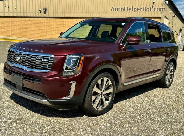 5XYP6DHC4LG055973 2020 KIA TELLURIDE Бордовый Задняя правая четверть