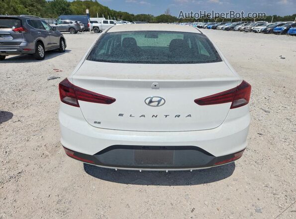 5NPD74LF8KH438632 2019 HYUNDAI ELANTRA White Front interior view