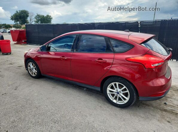1FADP3K24GL209673 2016 FORD FOCUS Red უკანა მარჯვენა