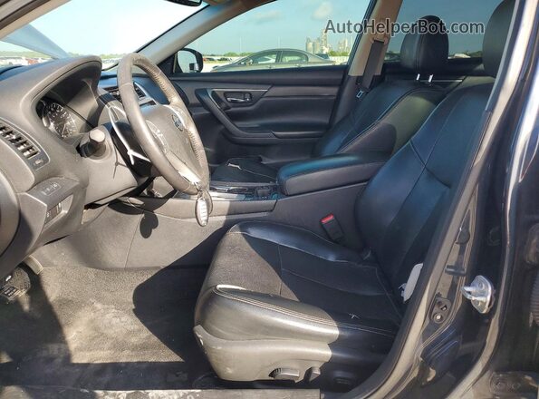 1N4AL3AP1HC185880 2017 NISSAN ALTIMA Black Widok deski rozdzielczej