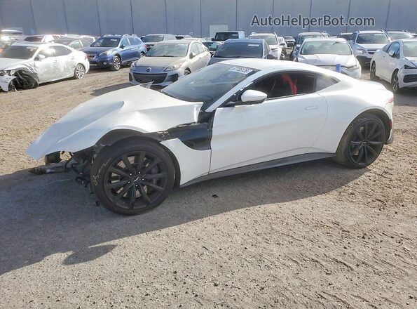 SCFSMGAWXKGN02034 2019 ASTON MARTIN VANTAGE Белый Задняя левая четверть