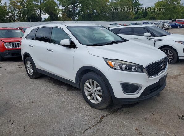5XYPGDA57HG209043 2017 KIA SORENTO Белый Вид спереди