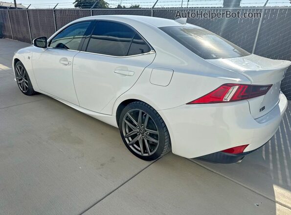JTHBA1D25G5037001 2016 LEXUS IS White Przód prawy