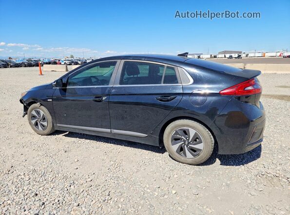 KMHC75LC5HU030445 2017 HYUNDAI IONIQ Black უკანა მარჯვენა