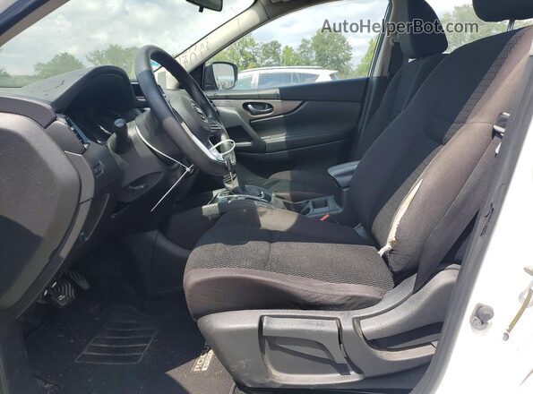JN1BJ1CP6JW158655 2018 NISSAN ROGUE White Widok deski rozdzielczej