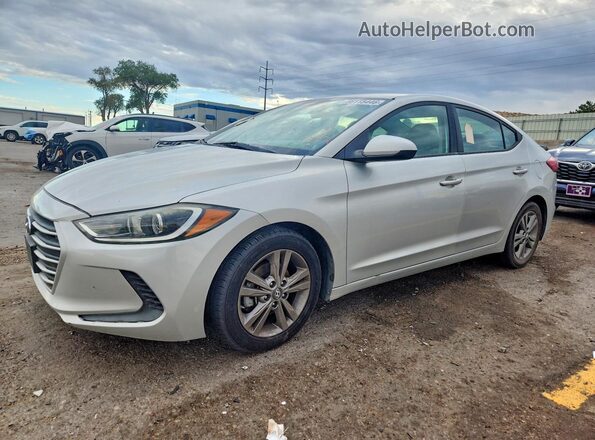 5NPD84LF5HH154106 2017 HYUNDAI ELANTRA Silver Հետևի ձախ