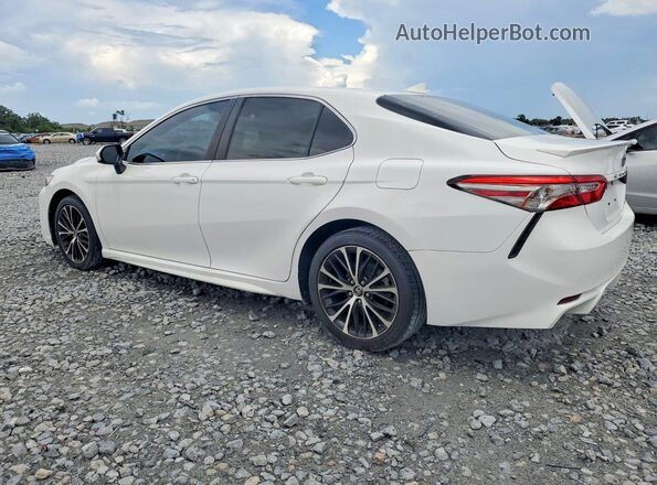 4T1B11HK4KU785986 2019 TOYOTA CAMRY White უკანა მარჯვენა
