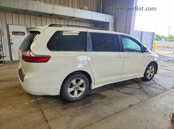 5TDKZ3DC7JS919576 2018 TOYOTA SIENNA White წინა მარჯვენა