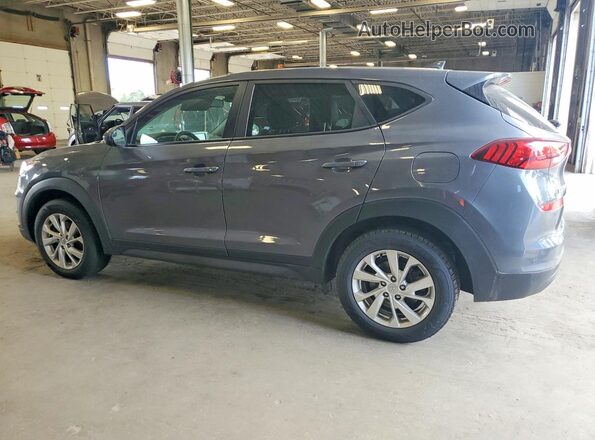 KM8J23A47KU957394 2019 HYUNDAI TUCSON Gray Trasero derecho