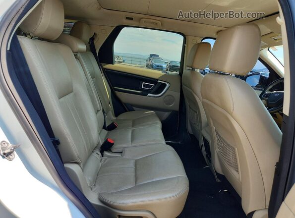 SALCR2BGXGH554420 2016 LAND ROVER DISCOVERY White Rear interior view