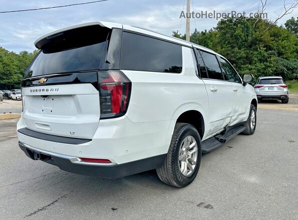 1GNS6CRDXSR290820 2025 CHEVROLET SUBURBAN Белый Передняя правая четверть