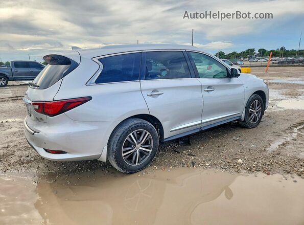 5N1DL0MN6KC527679 2019 INFINITI QX60 Silver Delantero derecho