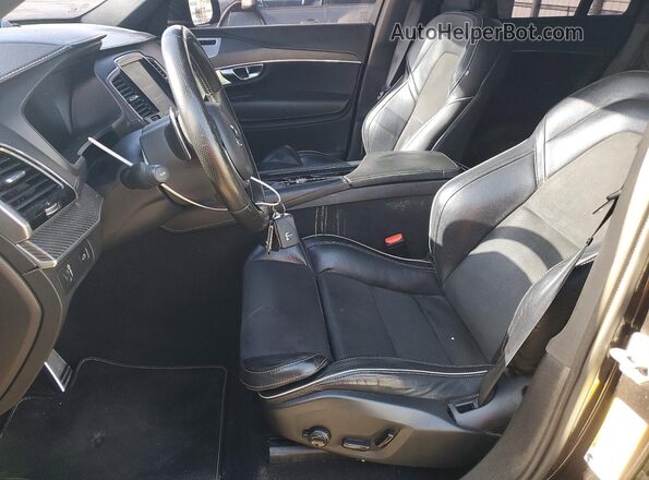 YV4A22PM4K1473316 2019 VOLVO XC90 Black Widok deski rozdzielczej