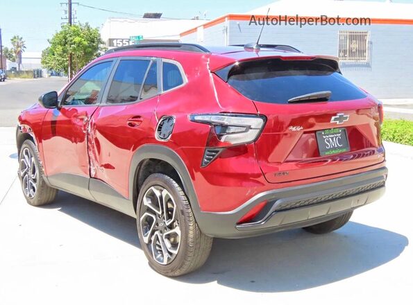 KL77LJE28RC186496 2024 CHEVROLET TRAX Red Դիմացի տեսք