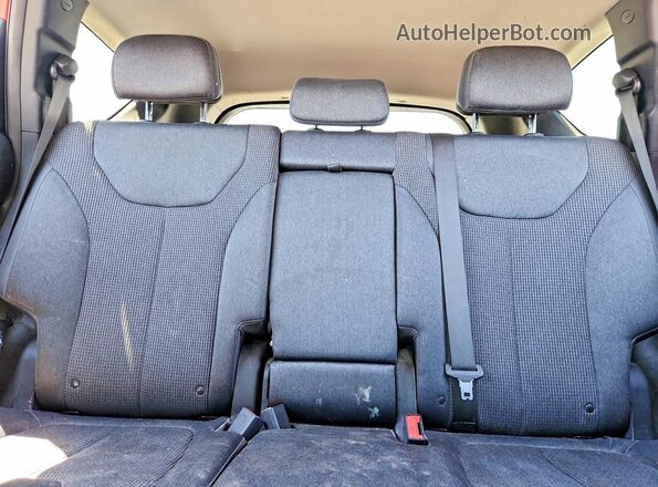 5NMS23AD1KH011873 2019 HYUNDAI SANTA Red Rear interior view