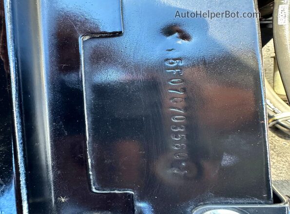 5F07C703560 1965 FORD MUSTANG Black Vista interior trasera